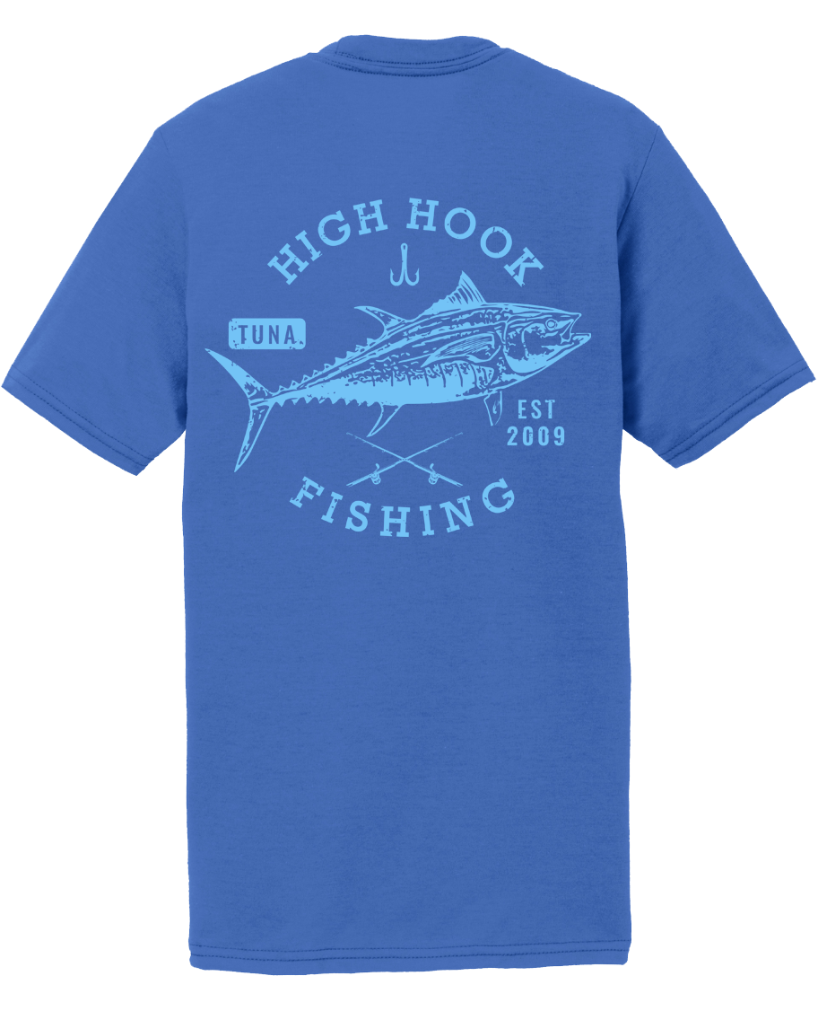 Youth High Hook Tuna T-Shirt (Royal)