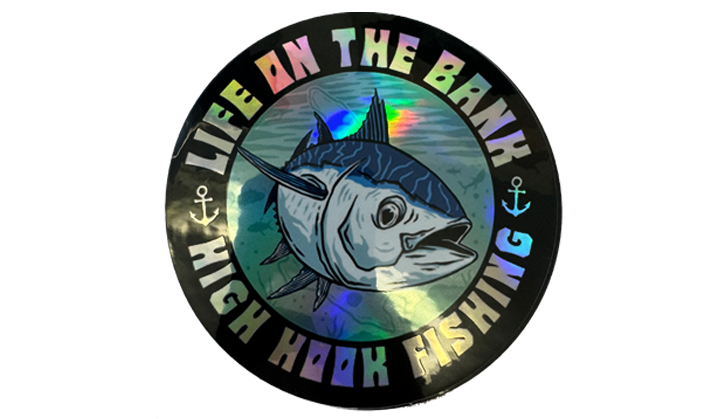 Life On The Bank Holographic Sticker